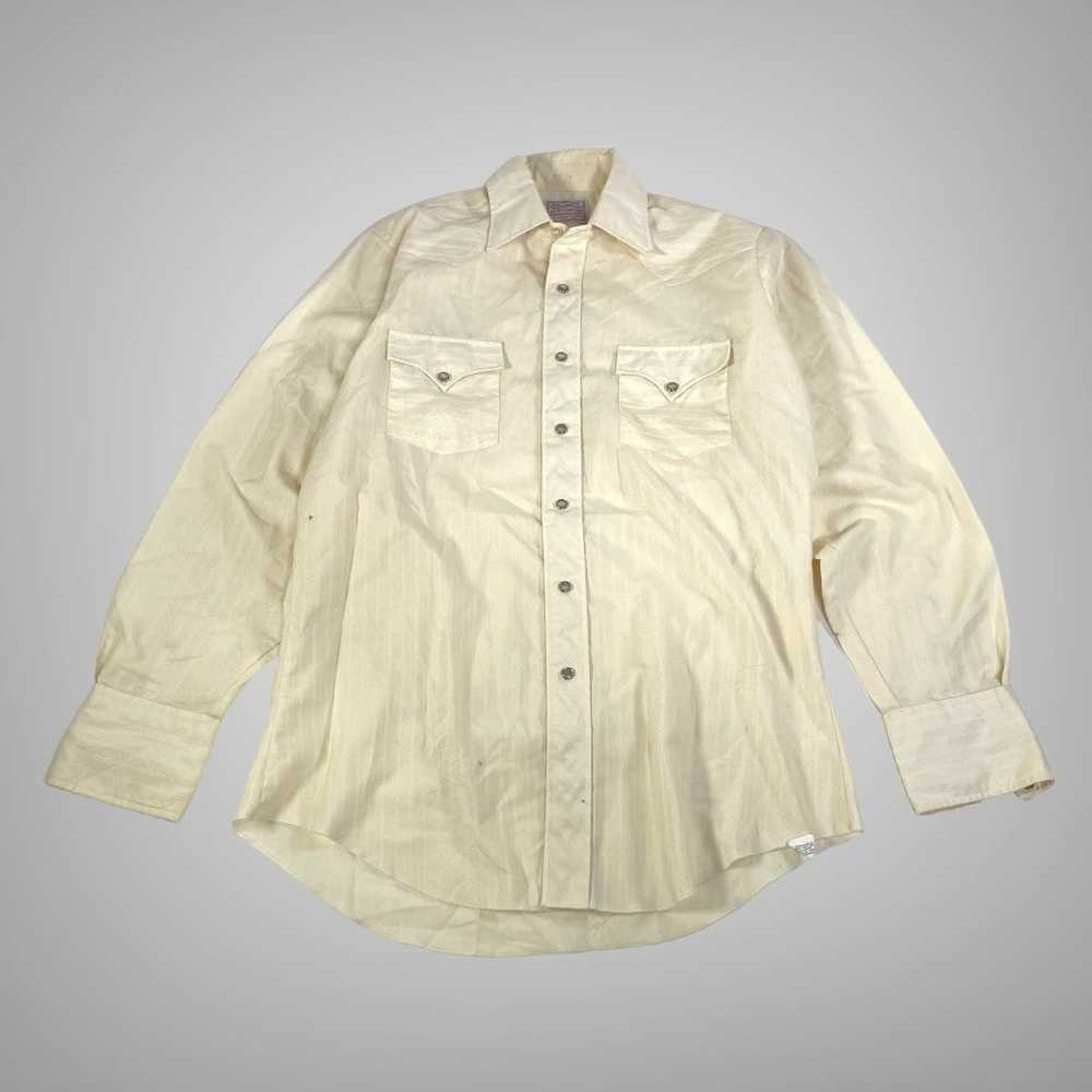 Vintage Vintage 1960s western ranch shirt - image 1