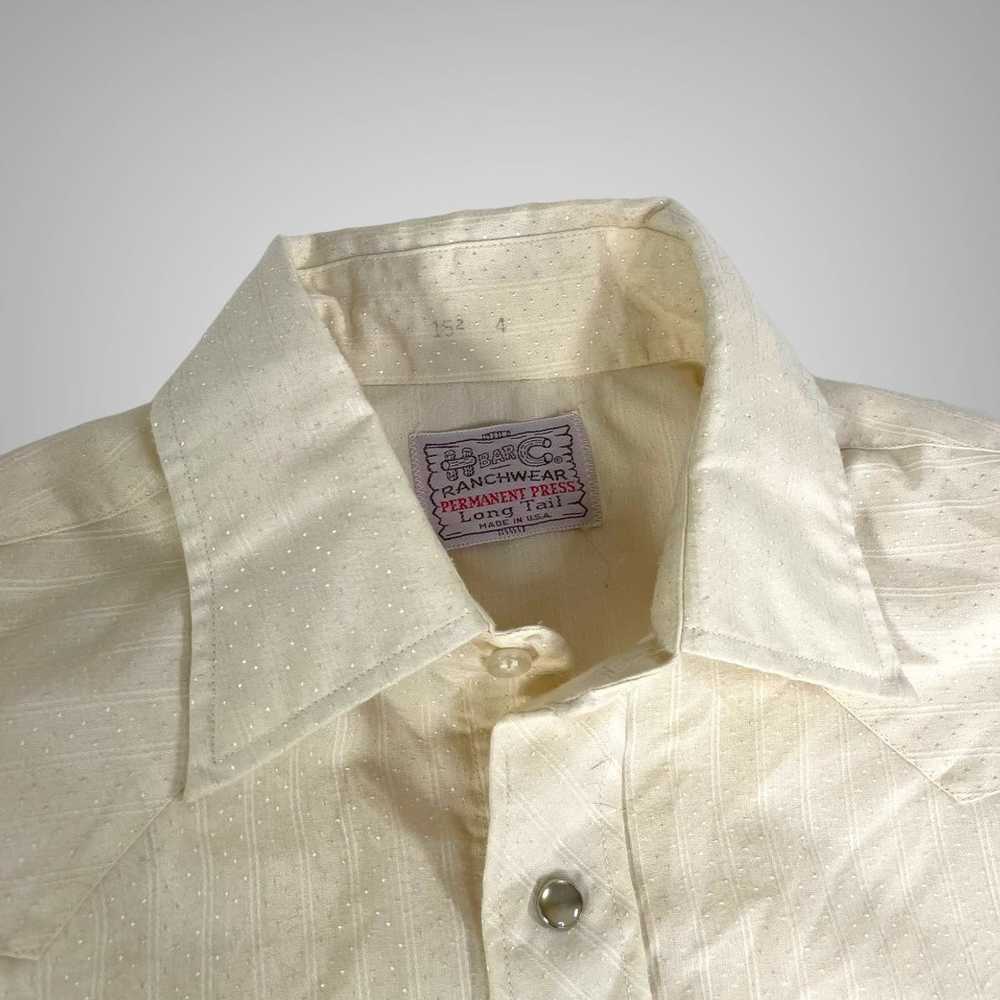 Vintage Vintage 1960s western ranch shirt - image 4