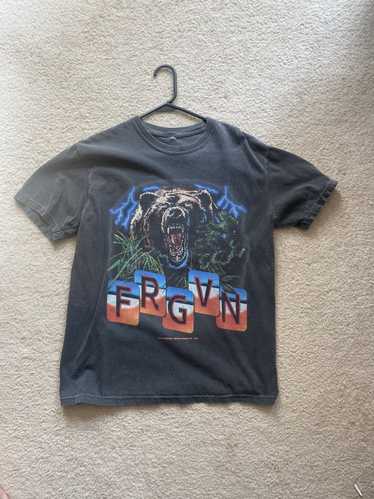 Streetwear Charcoal Bear FRGVN Graphic Tee