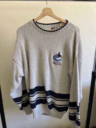 NHL Y2K Vancouver Canucks Knitted Sweater