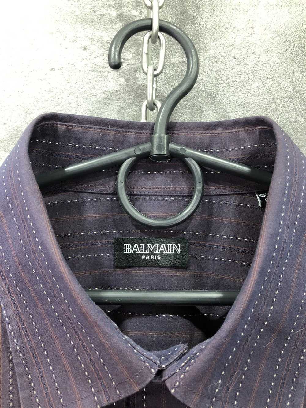 Balmain Vintage Balmain Paris Button Up Shirt siz… - image 2
