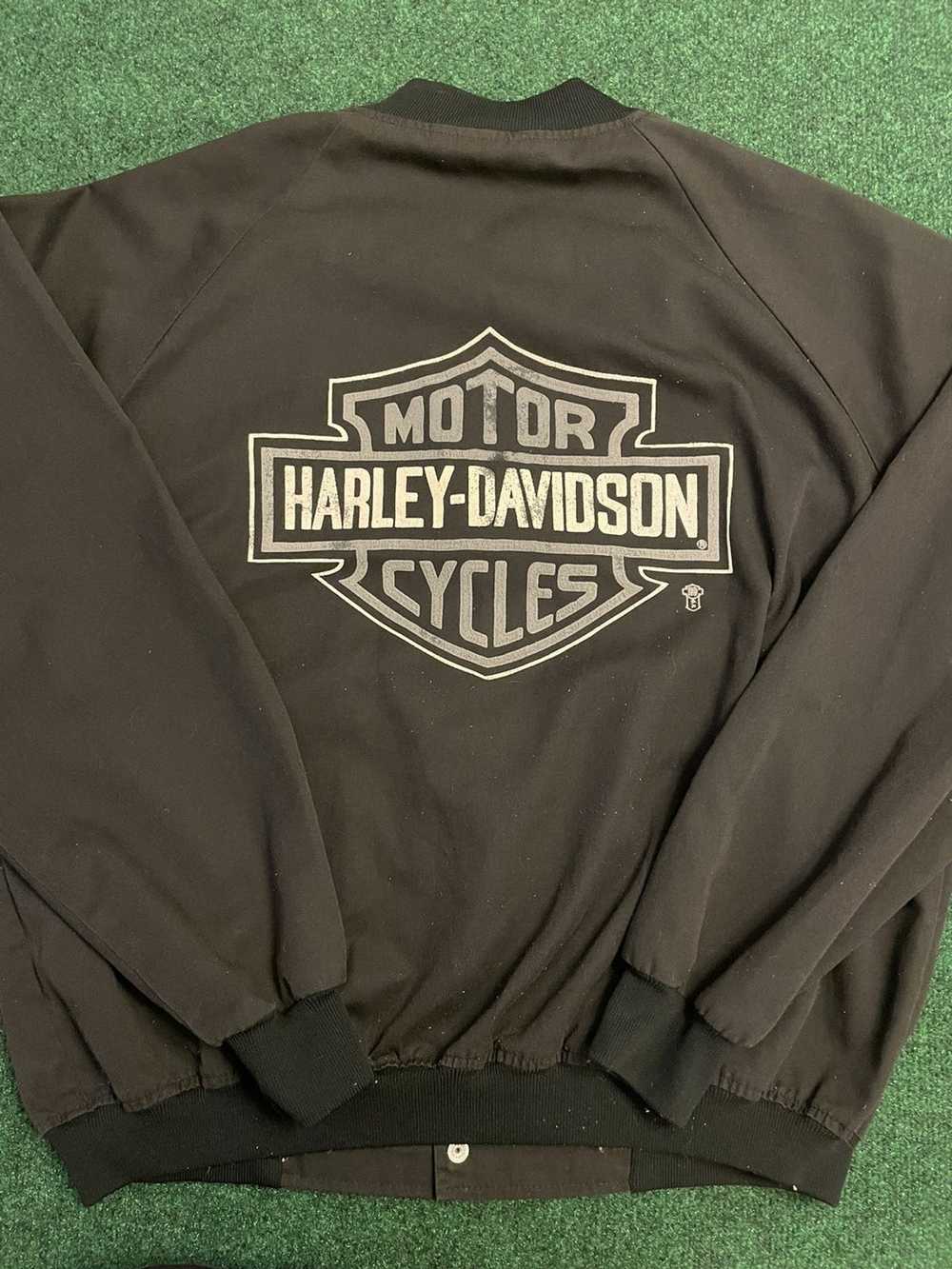 Streetwear × Vintage Harley Davidson 80/90s Bomber - image 2