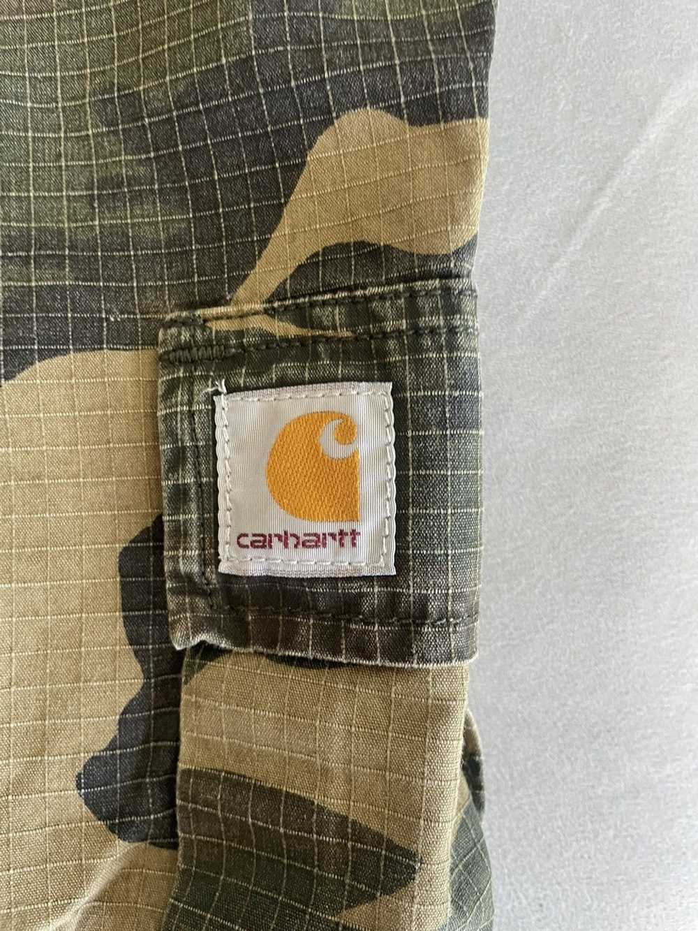 Carhartt Wip Camouflage Carhartt Cargo Pants - Gem