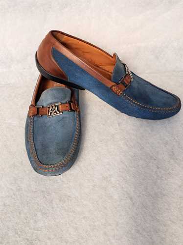 Mezlan Mezlan loafers, moccasines 10 size suede, … - image 1