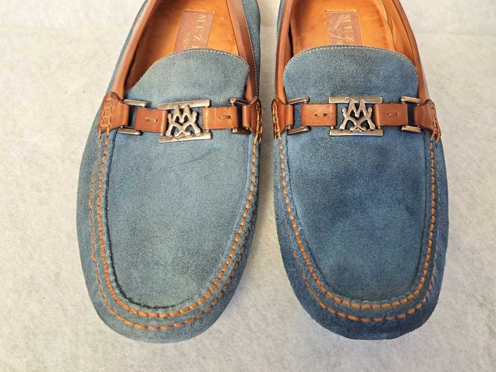 Mezlan Mezlan loafers, moccasines 10 size suede, … - image 3