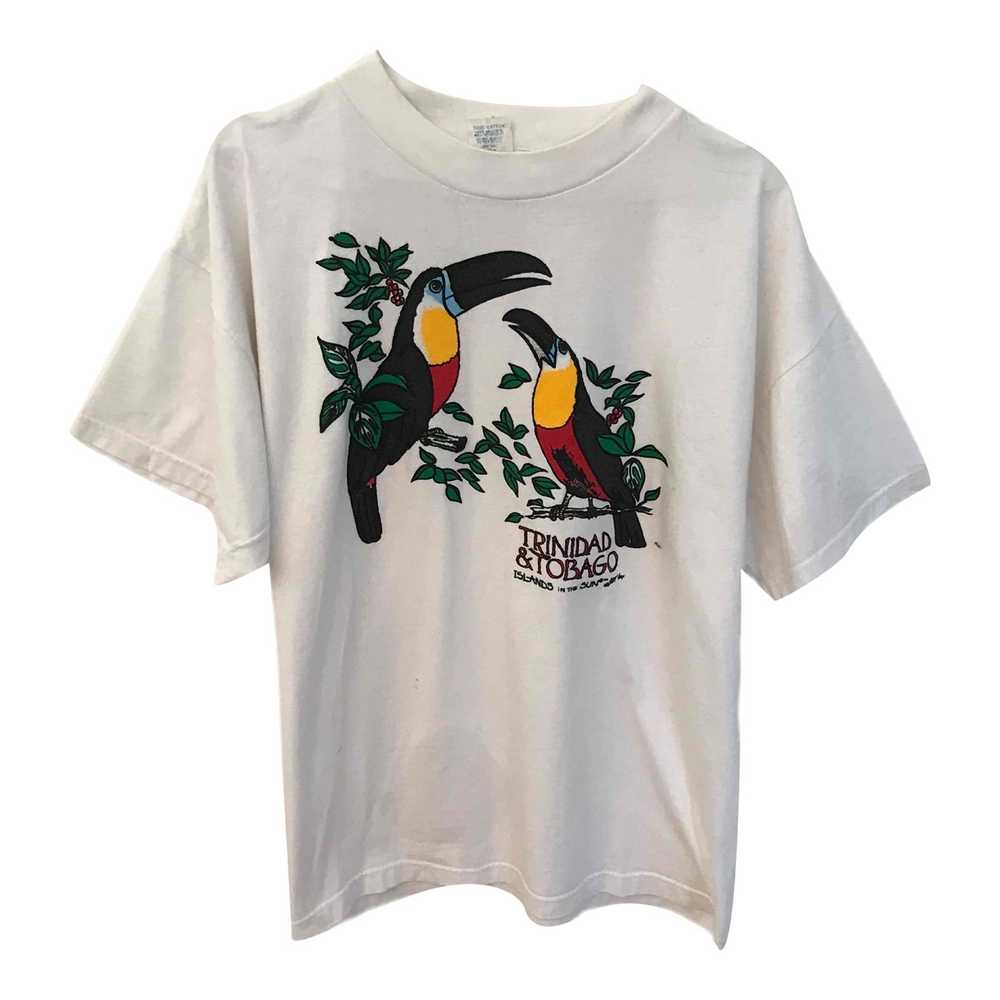 Cotton T-shirt - Oversize 100 cotton t-shirt with… - image 1