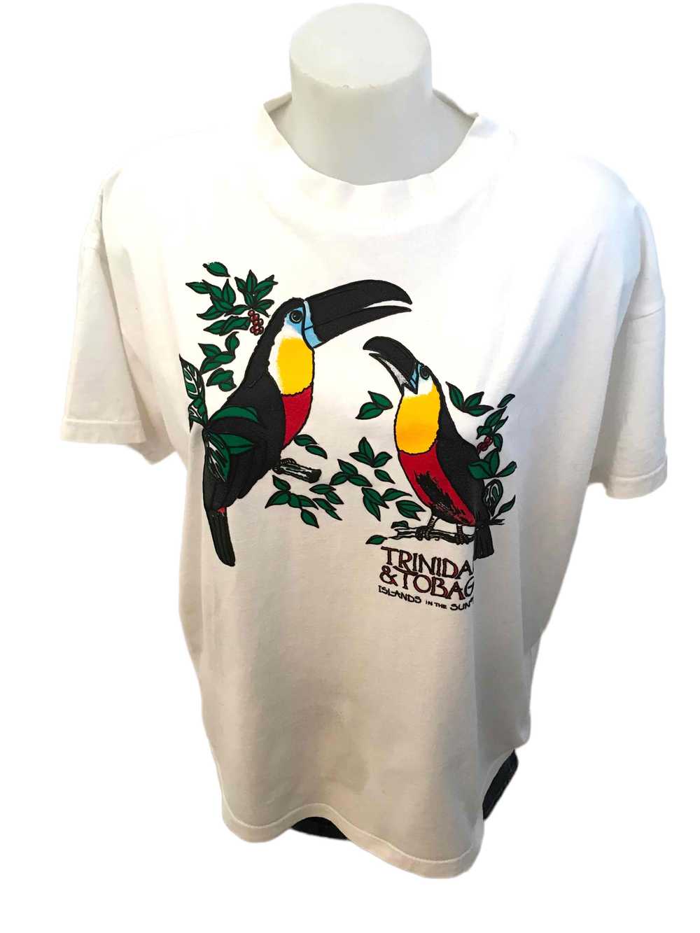 Cotton T-shirt - Oversize 100 cotton t-shirt with… - image 3