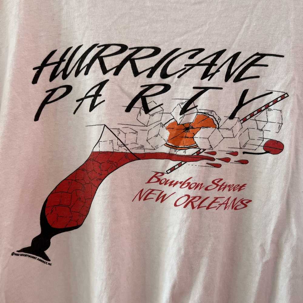 Vintage 90s Hurricane Party New Orleans Bourban S… - image 2