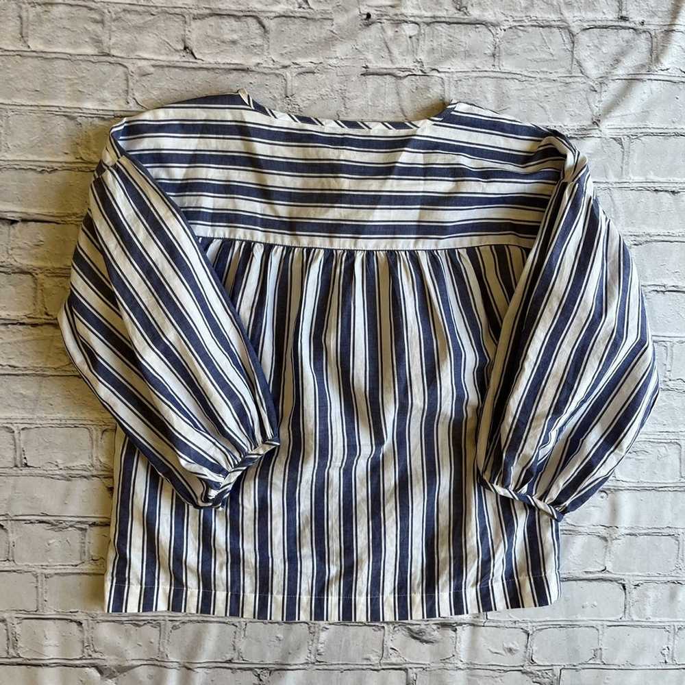 Madewell Madewell Stripe Lightweight Summer XS Bl… - image 5