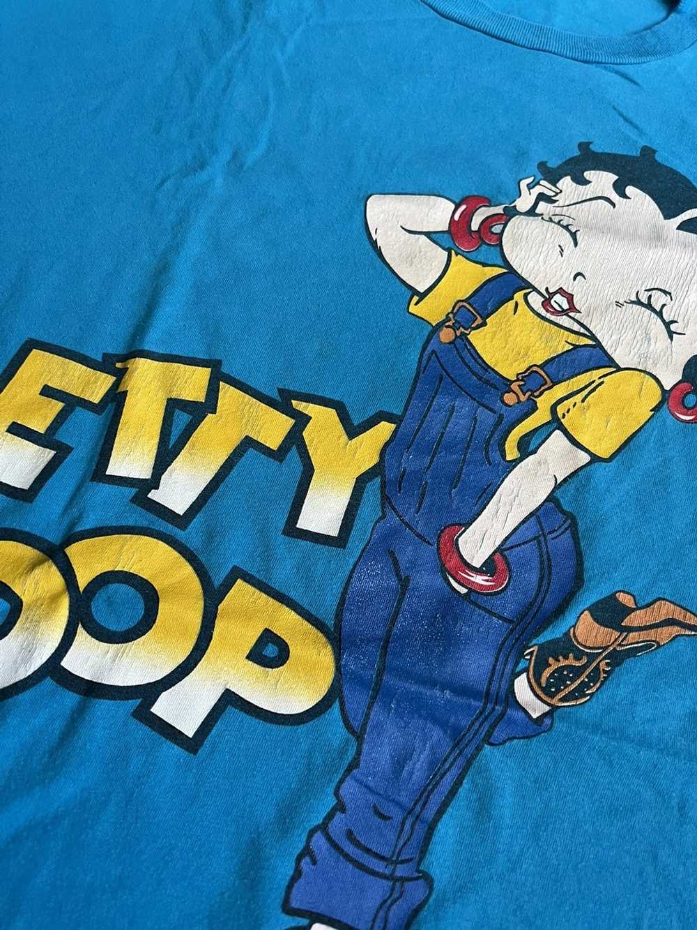 Jerzees × Vintage Vintage 1996 Betty Boop Crop To… - image 2