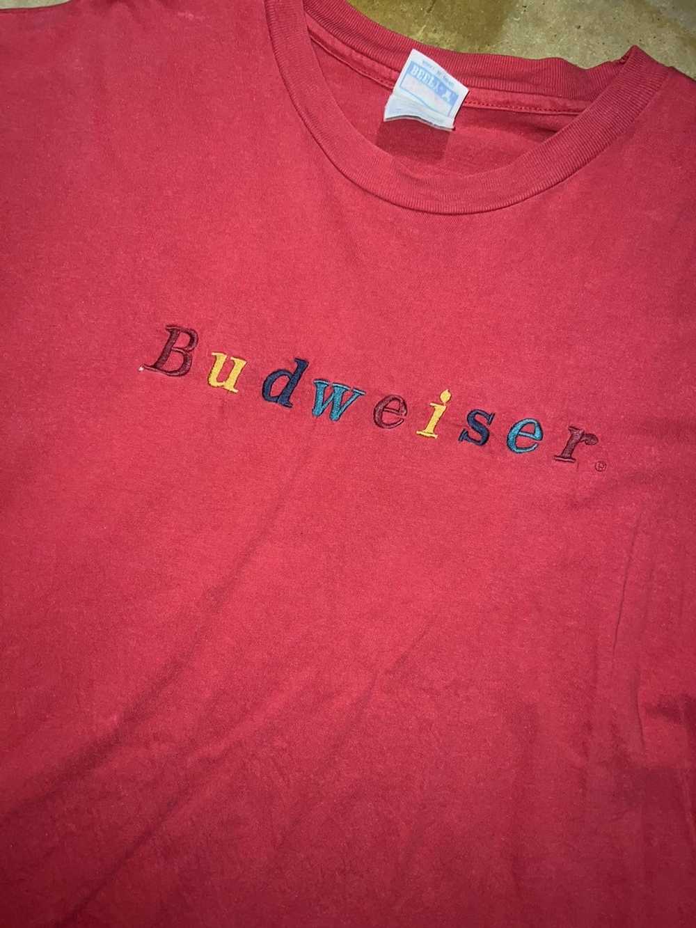 Budweiser × Hanes × Vintage Vintage Single Stitch… - image 2