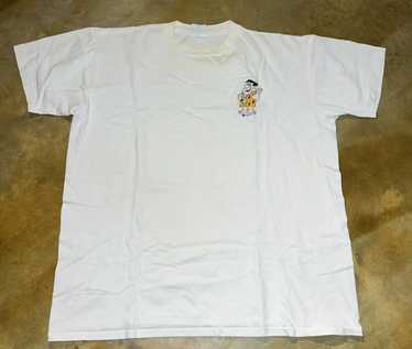 Vintage 90s Fred Flintstone Chicago White Sox Tshirt NWT Size XL