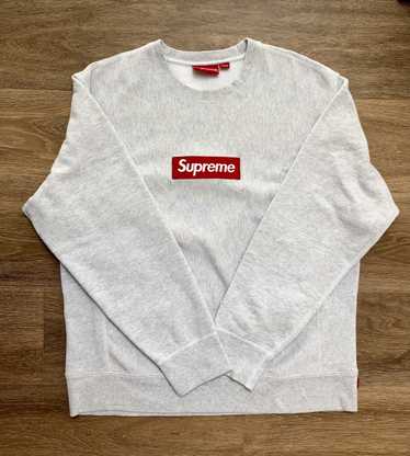 Supreme Supreme FW18 Ash Grey Box Logo Crewneck S… - image 1