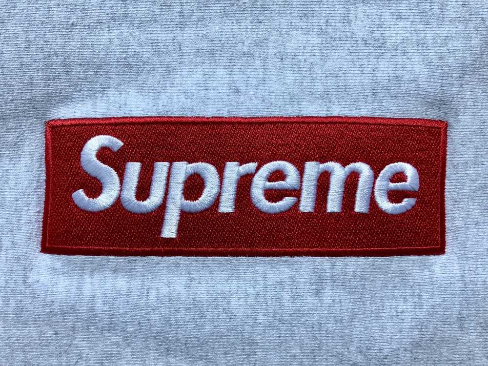 Supreme Supreme FW18 Ash Grey Box Logo Crewneck S… - image 3