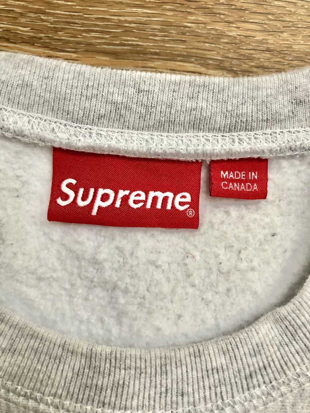 Supreme Supreme FW18 Ash Grey Box Logo Crewneck S… - image 8