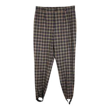 Pantalon fuseau à carreaux - image 1