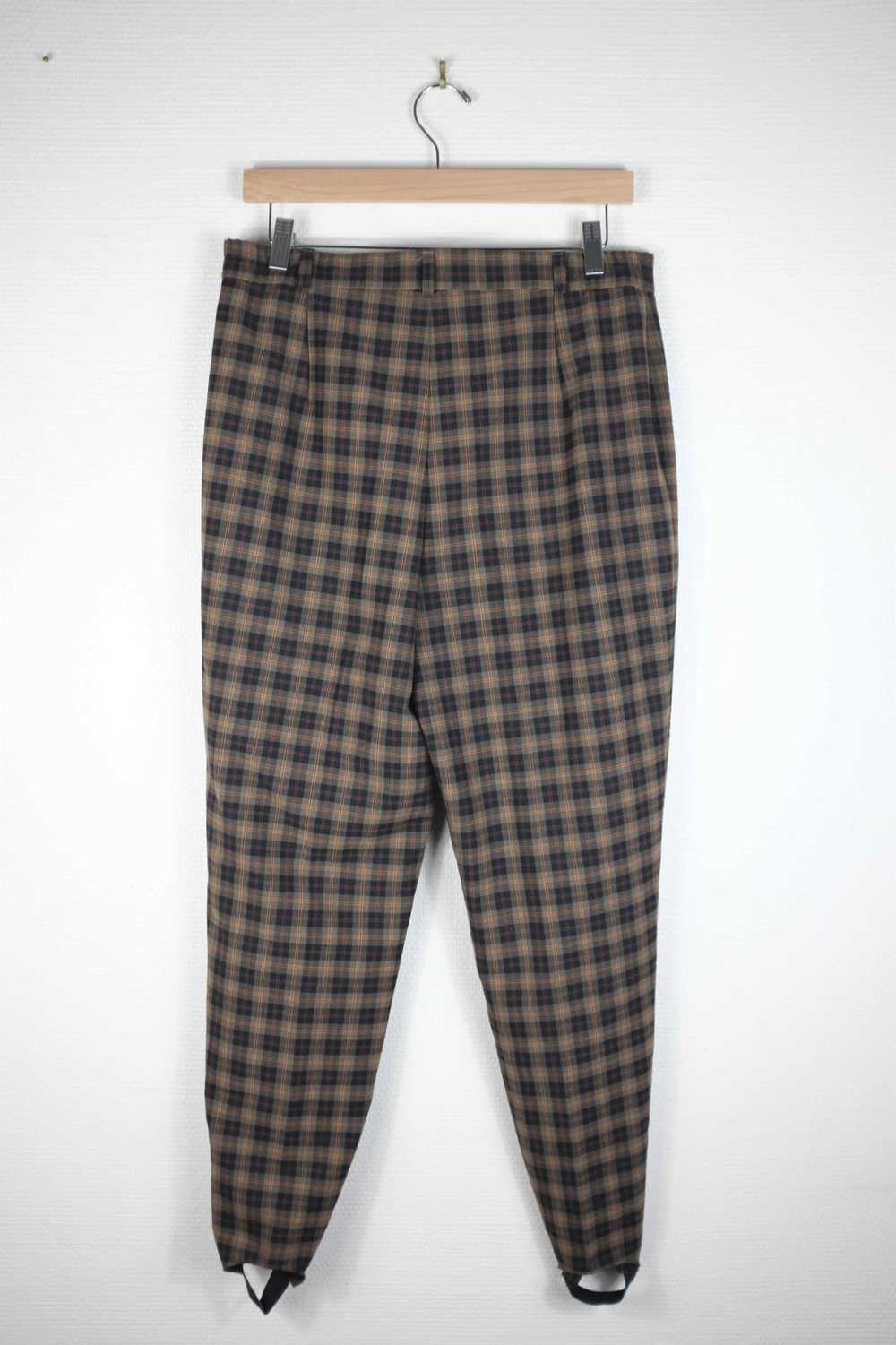 Pantalon fuseau à carreaux - image 3