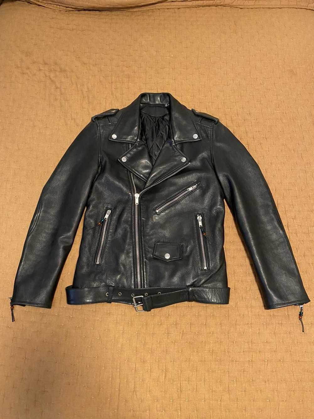 Blk Dnm BLK DNM leather jacket - image 1