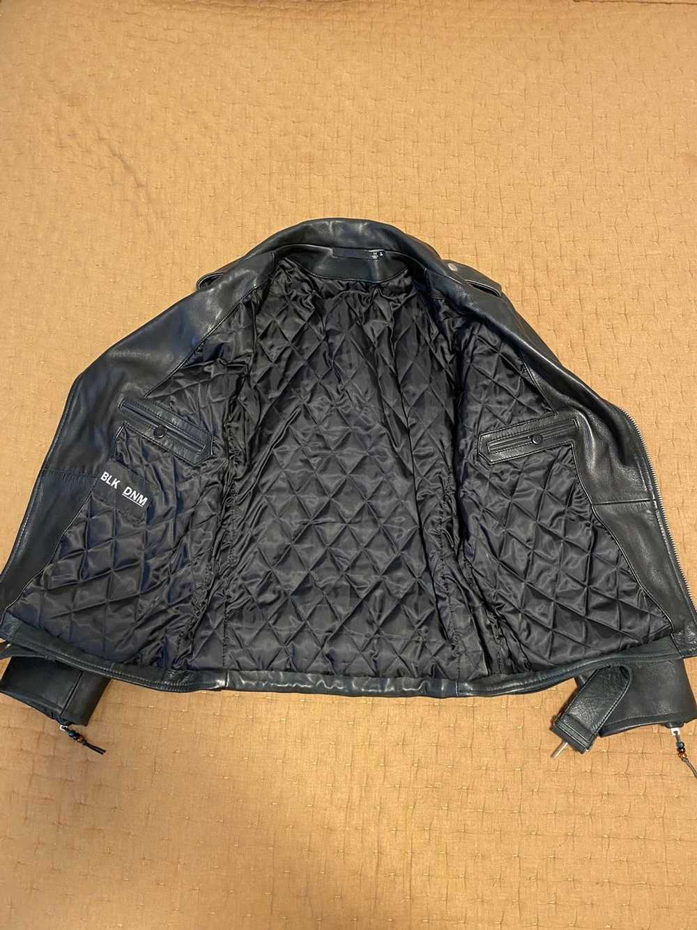 Blk Dnm BLK DNM leather jacket - image 3