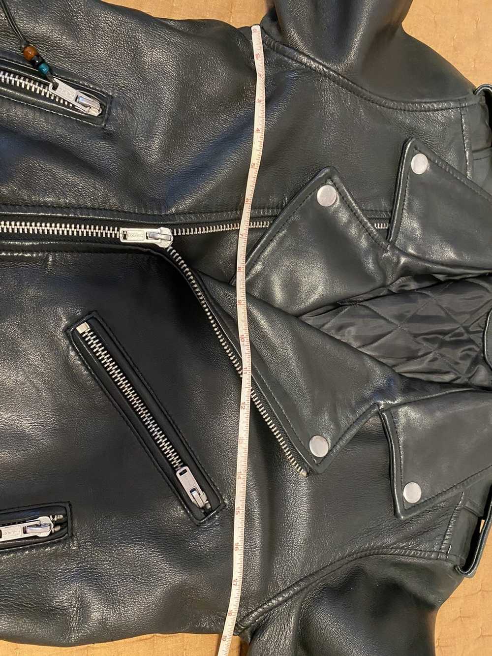 Blk Dnm BLK DNM leather jacket - image 4