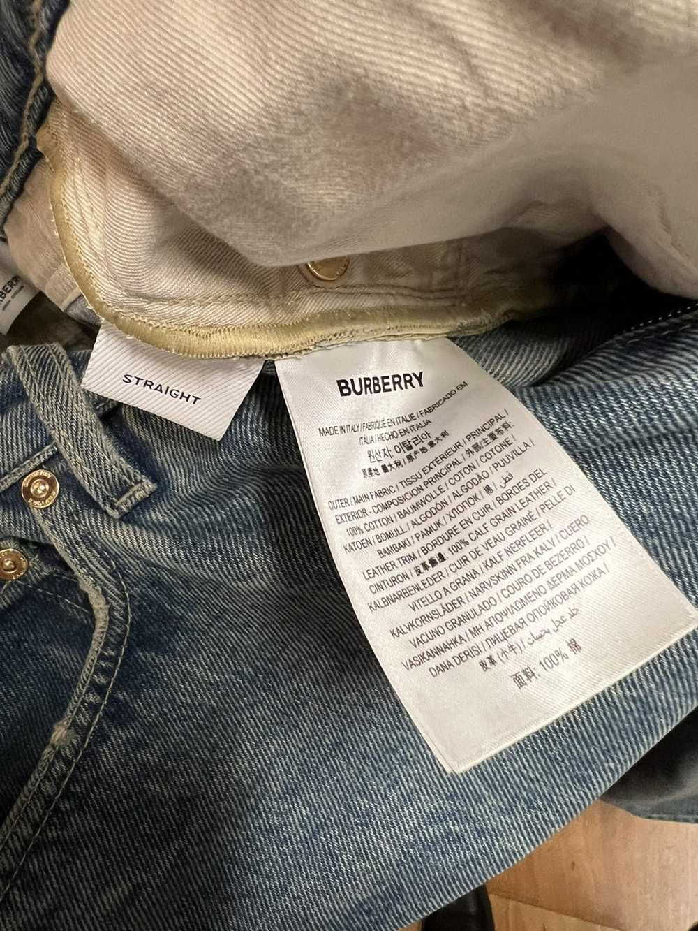 Burberry Burberry Garment Dyed Denim - image 6