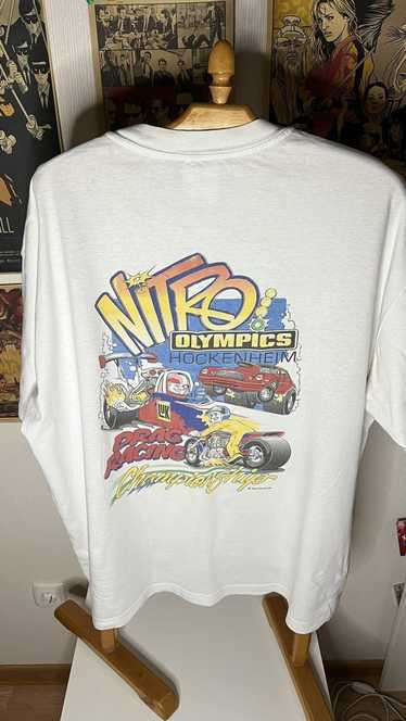 Hanes × Racing × Vintage RARE 1998‼️Nitro Olympics