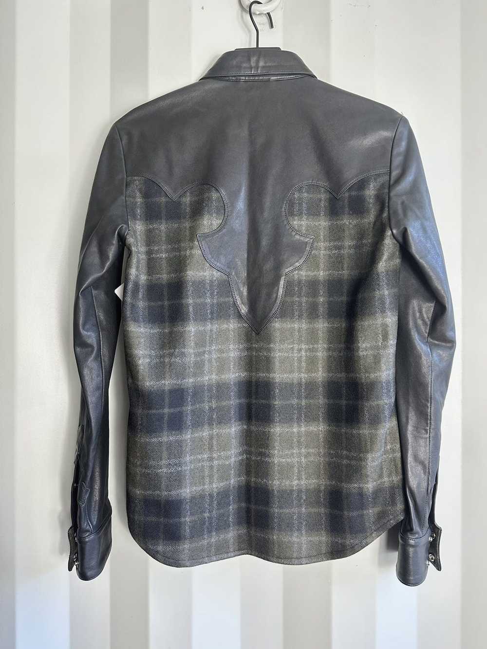 Chrome Hearts Lamb Leather Flannel with Crosses - image 5