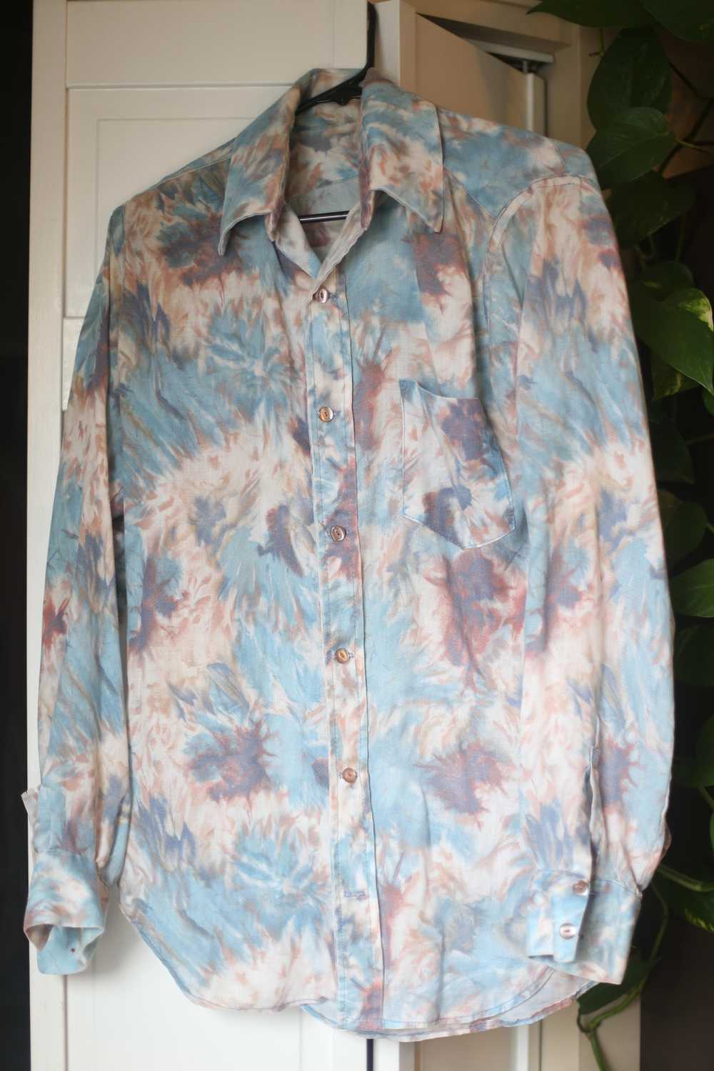 Vintage Vintage Tie Dye Shirt - image 1