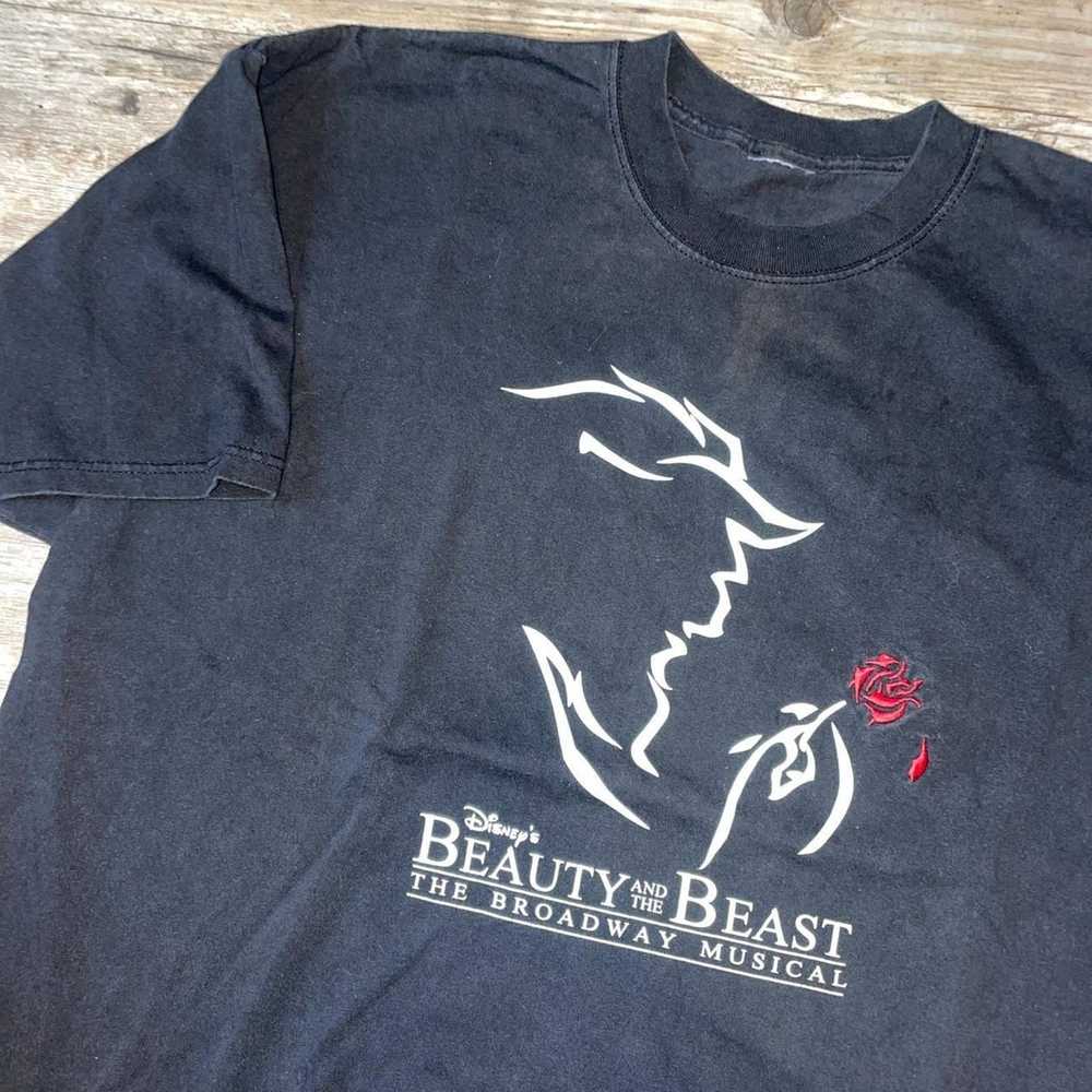 Disney 90’s Disney Beauty and the Beast vintage t… - image 2