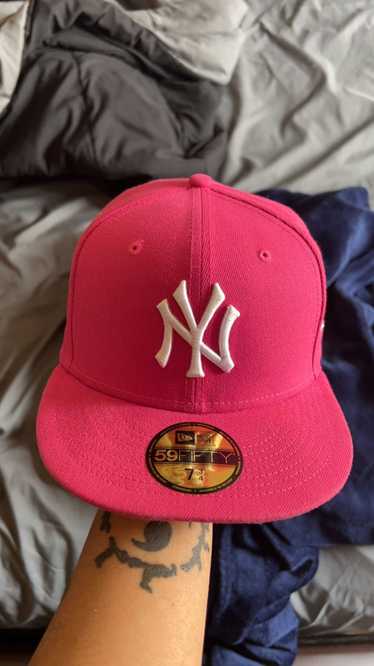 New Era pink world series yankee hat