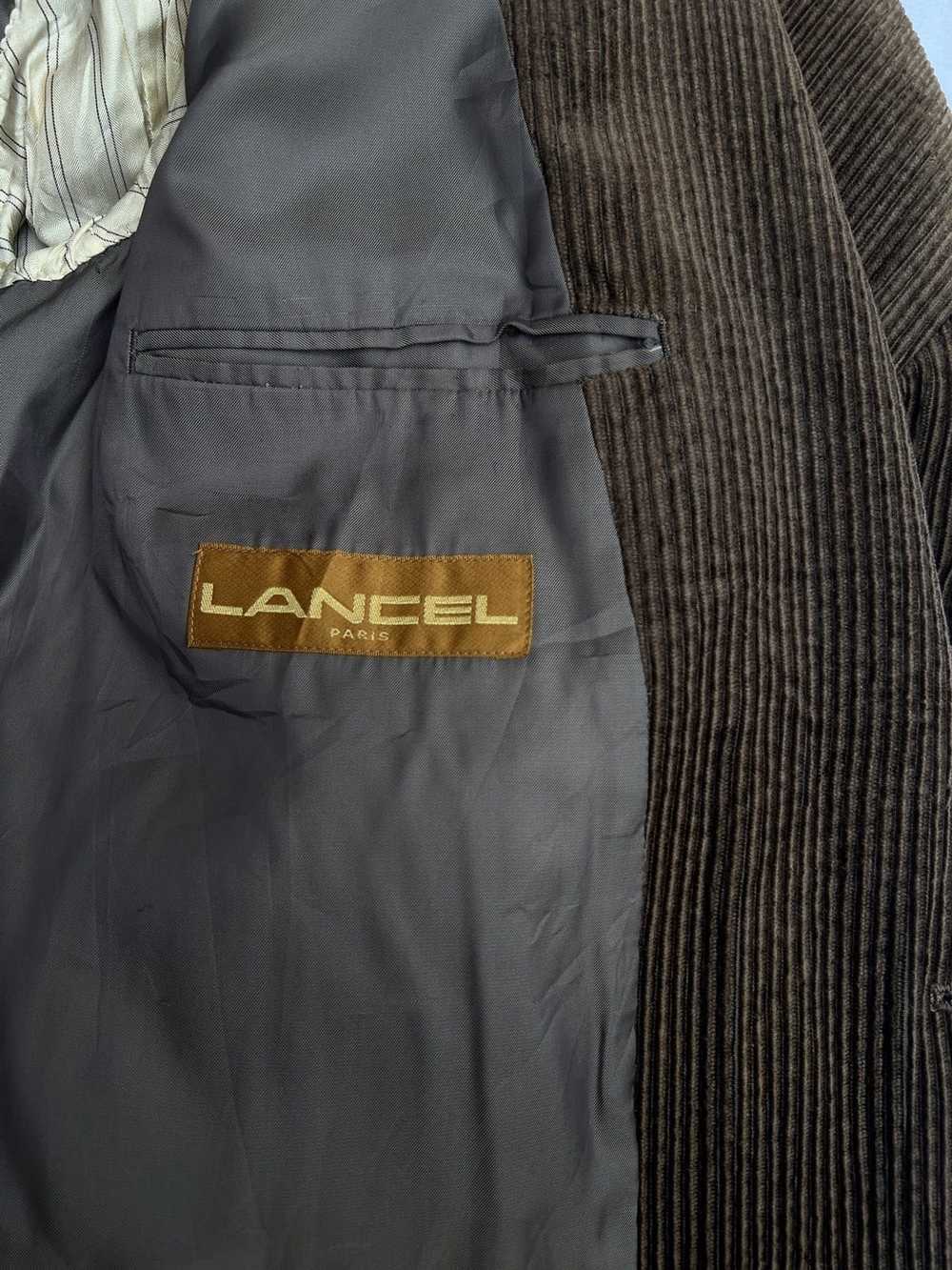 Lancel 💥Lancel Paris Brown Corduroy Coat Jacket - image 11