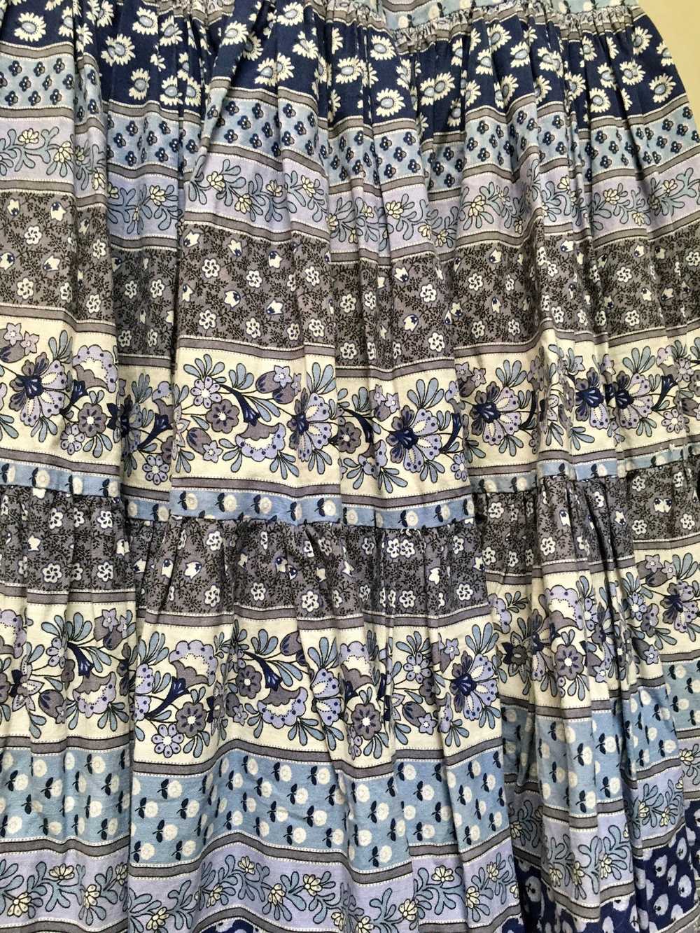 Jupe provençale - Jupe longue en coton, imprimé p… - image 3