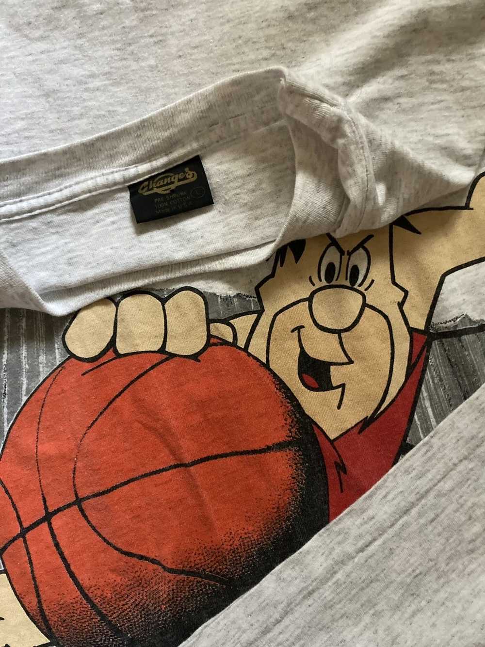 Vintage Vintage 1991 Fred Flintstone x NBA Basket… - image 1