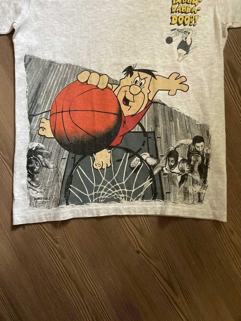 Vintage Vintage 1991 Fred Flintstone x NBA Basket… - image 3