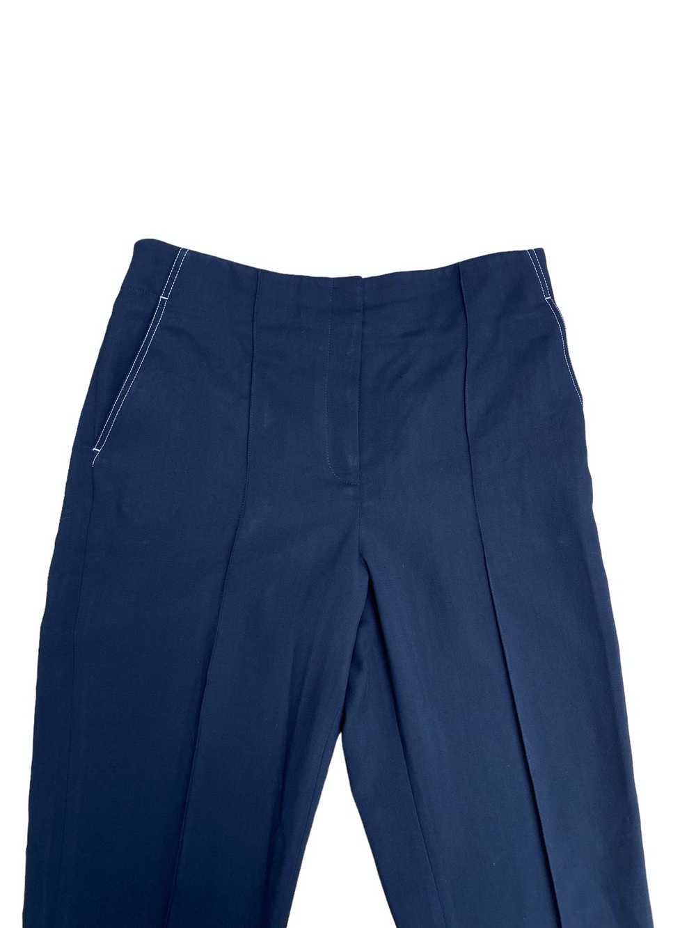 Celine Phoebe Philo Navy Wool Pants - image 3