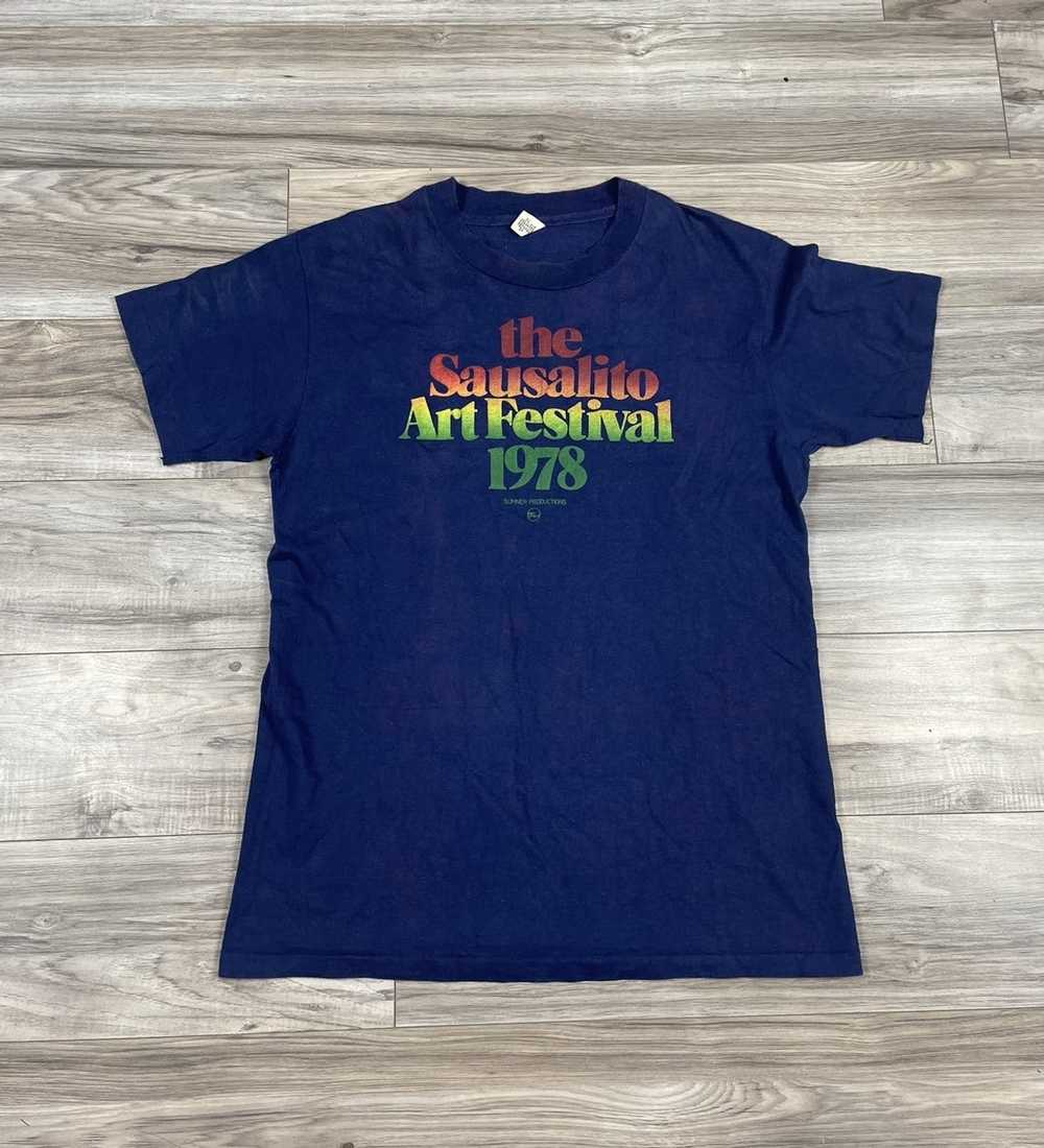 Hanes × Vintage The Sausalito Art Festival 1978 s… - image 1