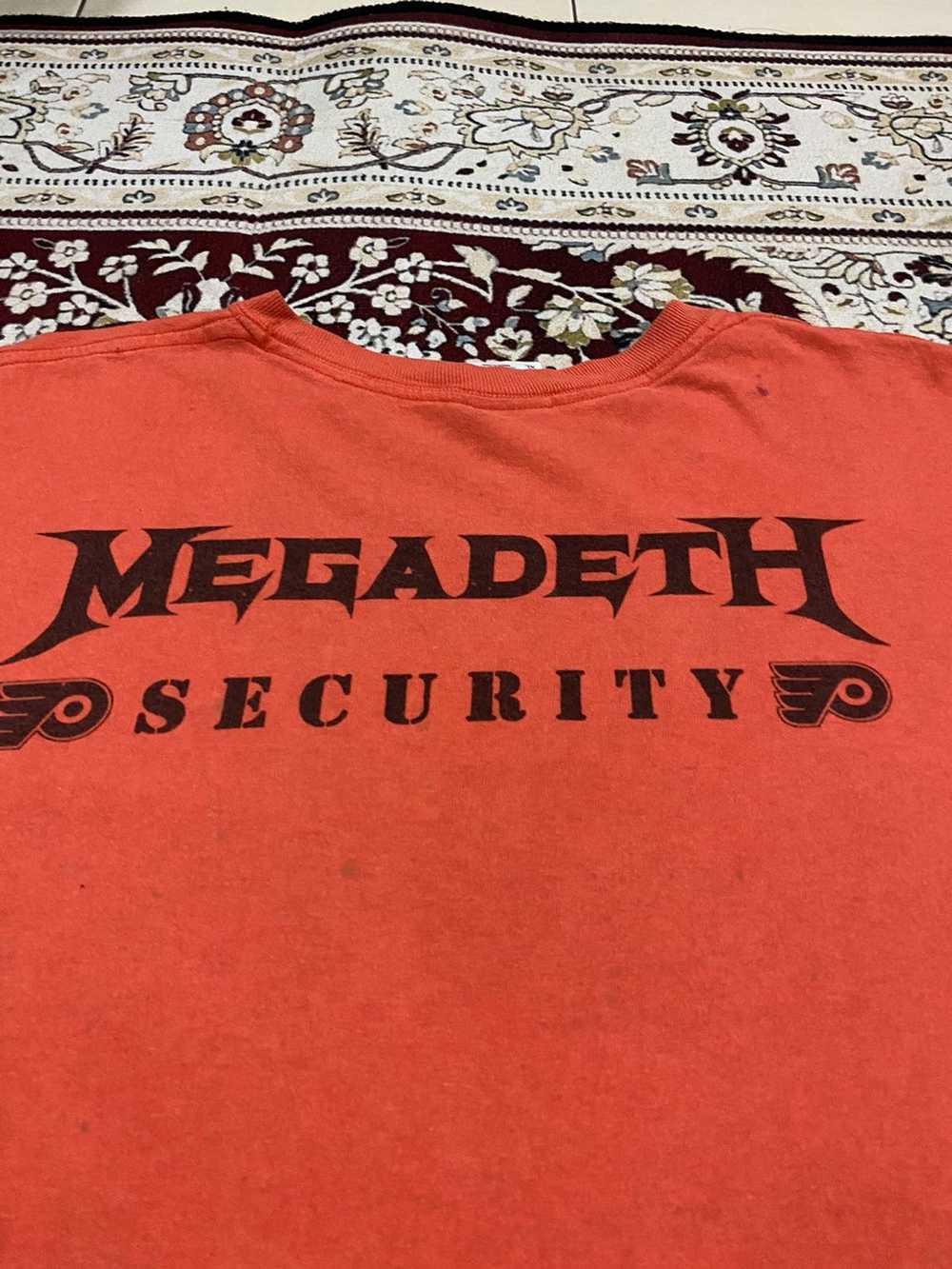 Band Tees × Megadeth Megadeth security shirt - image 11
