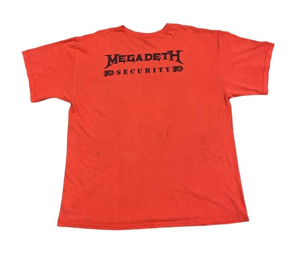 Band Tees × Megadeth Megadeth security shirt - image 2