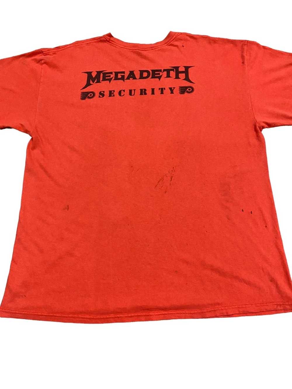Band Tees × Megadeth Megadeth security shirt - image 3