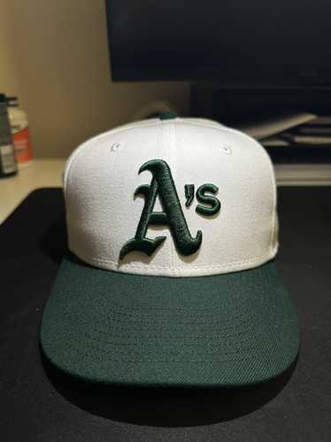 NEW ERA 59FIFTY MLB OAKLAND ATHLETICS 50TH ANNIVERSARY TWO TONE / GREY UV  FITTED CAP