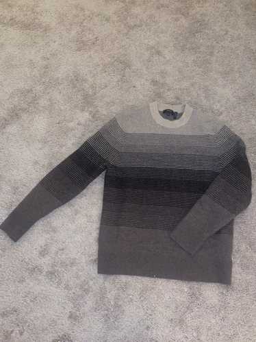 Theory Theory brown striped wool sweater