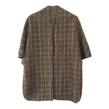 Veste en laine - Veste style cape à carreaux en l… - image 1