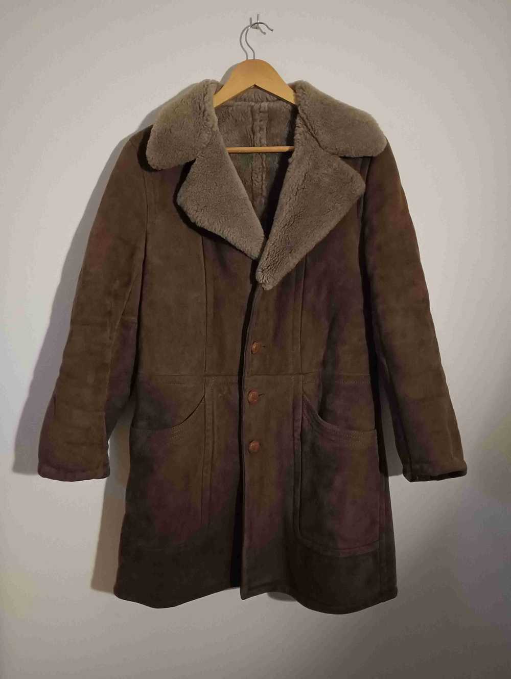 Shearling coat - Sheepskin coat from the 70s - image 4