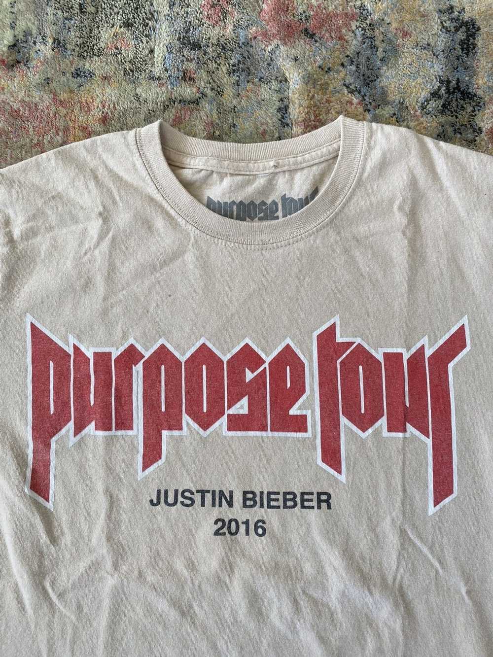 Band Tees × Justin Bieber × Vintage Justin Bieber… - image 2