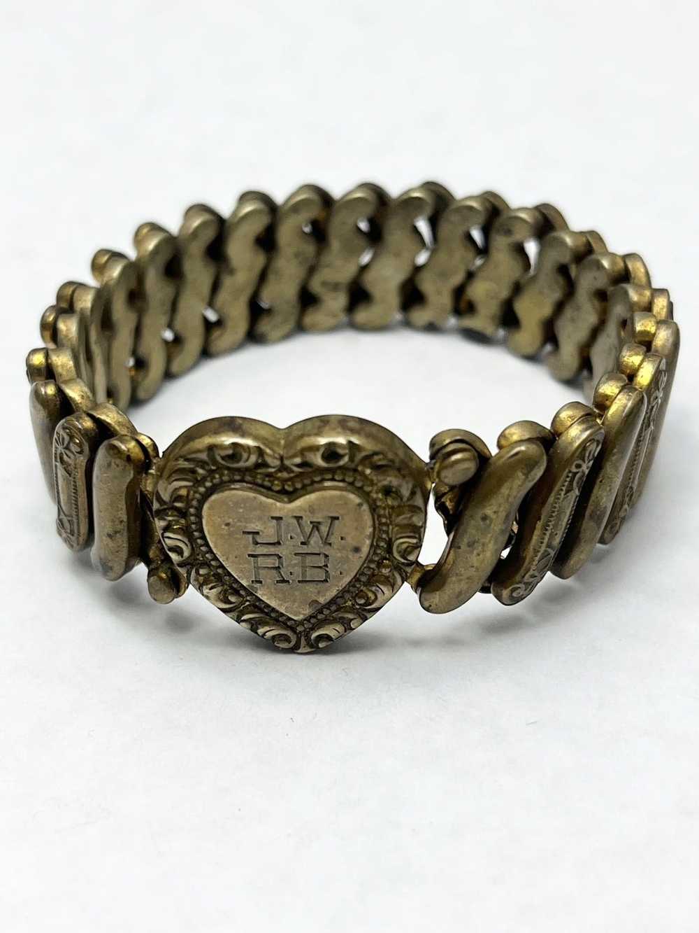 Vintage Vintage Sweetheart Heart Expansion Bracel… - image 1