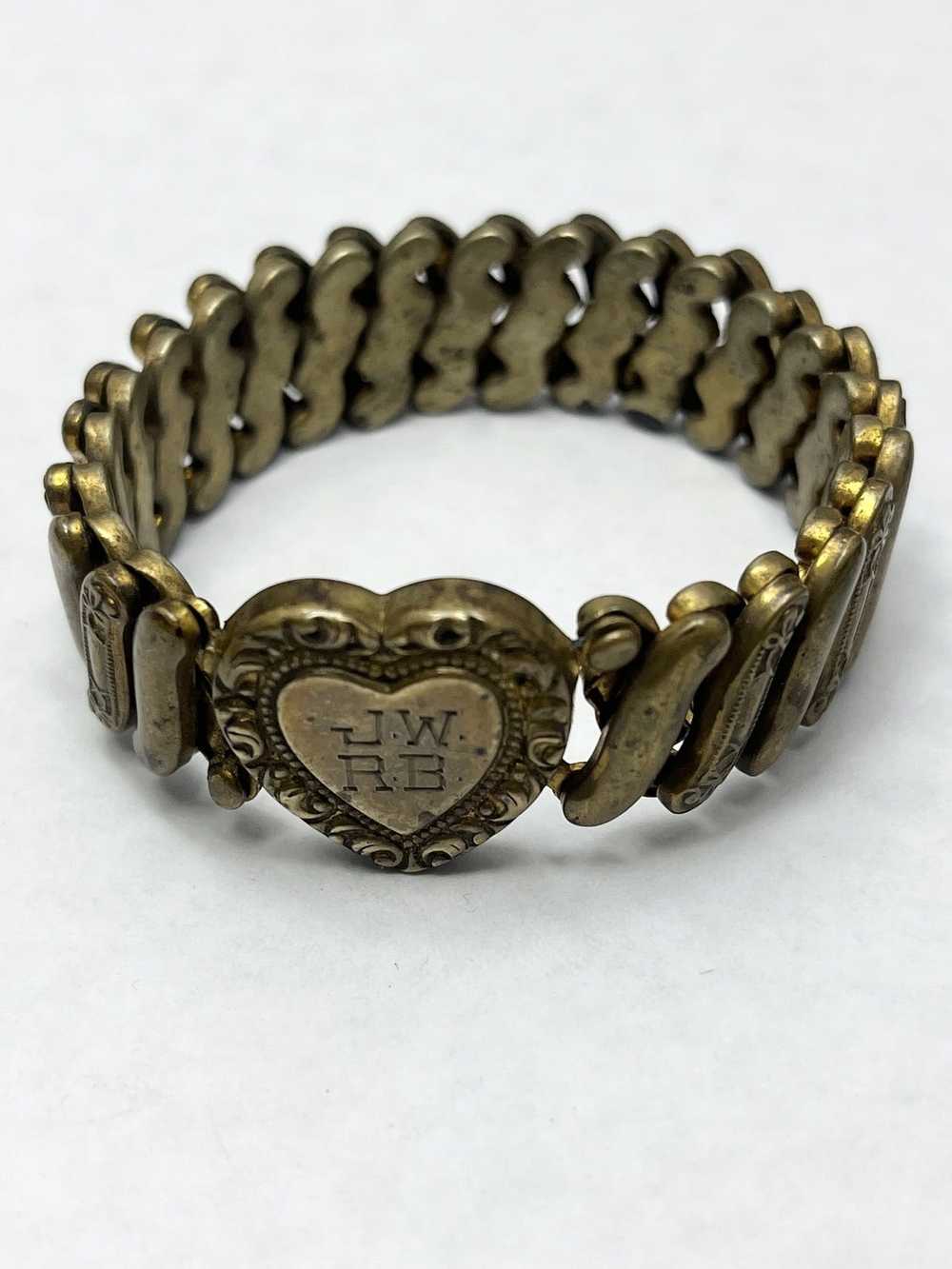 Vintage Vintage Sweetheart Heart Expansion Bracel… - image 3