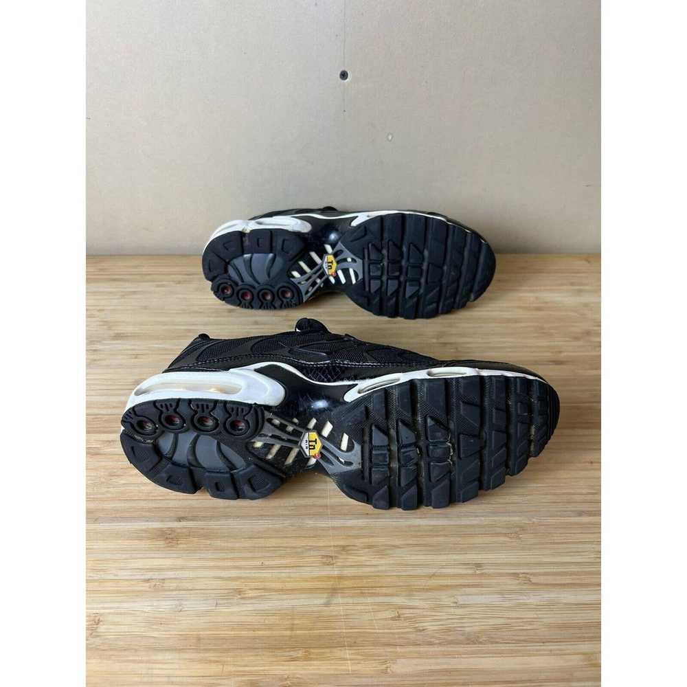 Nike Nike Air Max Plus SE Snakeskin Black White S… - image 5