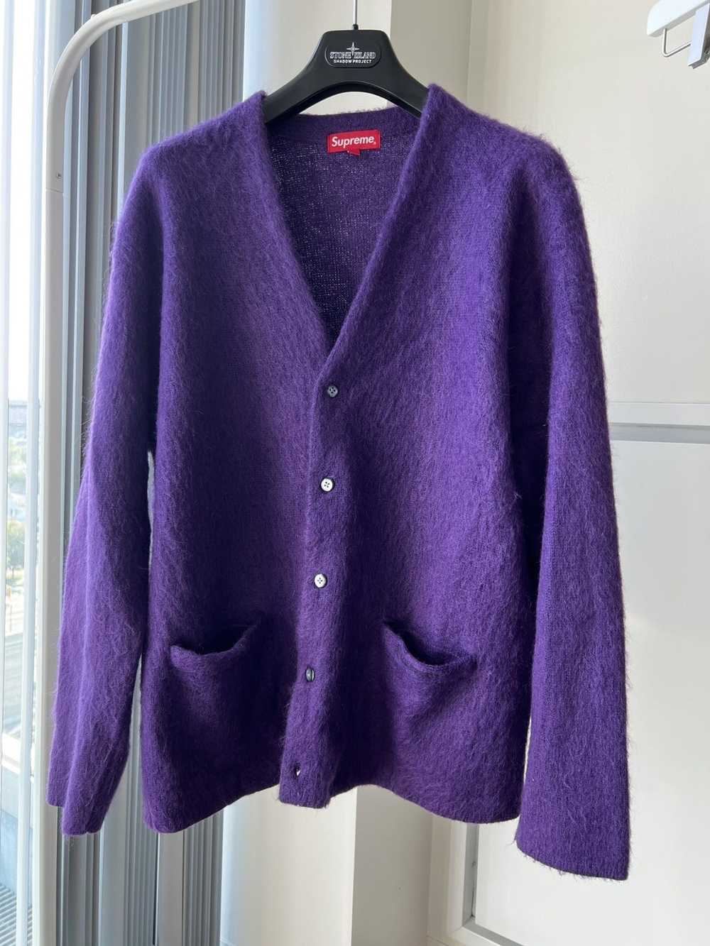 Supreme Supreme FW20 Brushed Mohair Cardigan - image 1