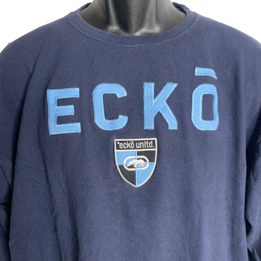 Ecko Unltd. Ecko Long Sleeve Embroidered T Shirt … - image 2