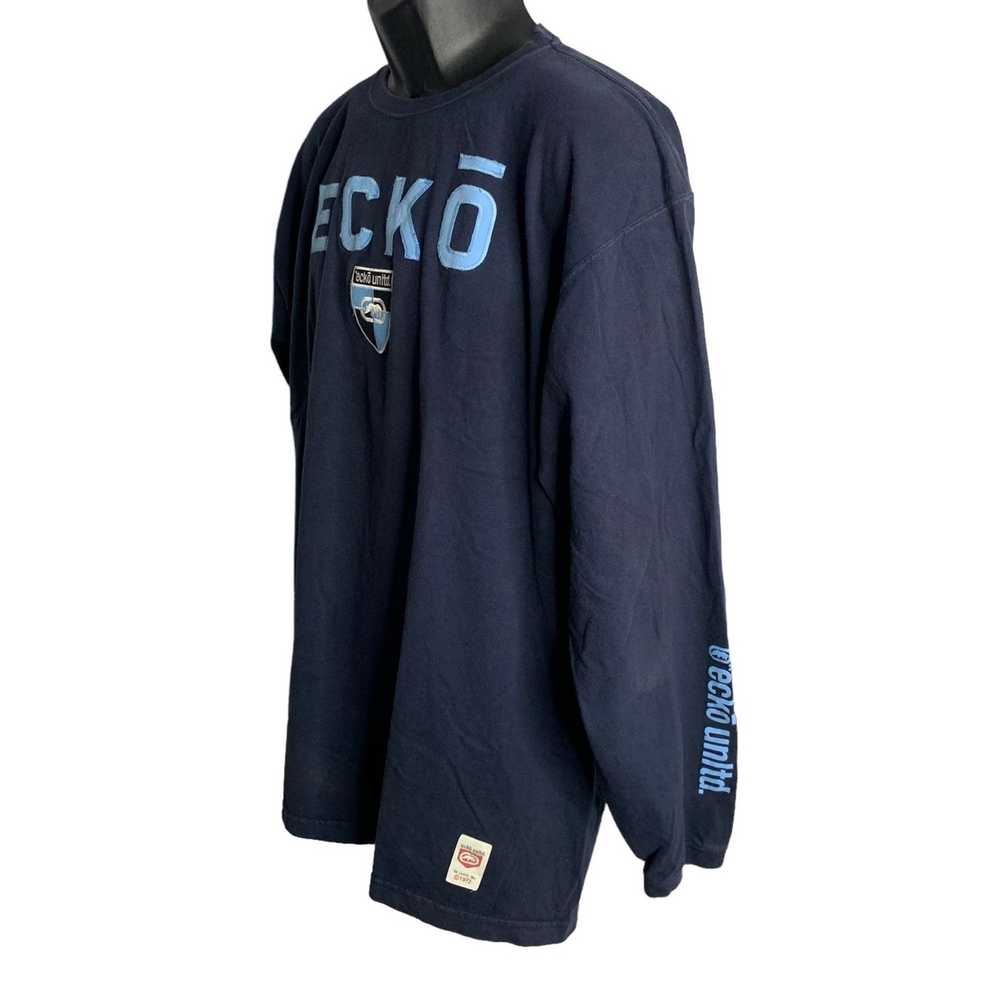 Ecko Unltd. Ecko Long Sleeve Embroidered T Shirt … - image 3